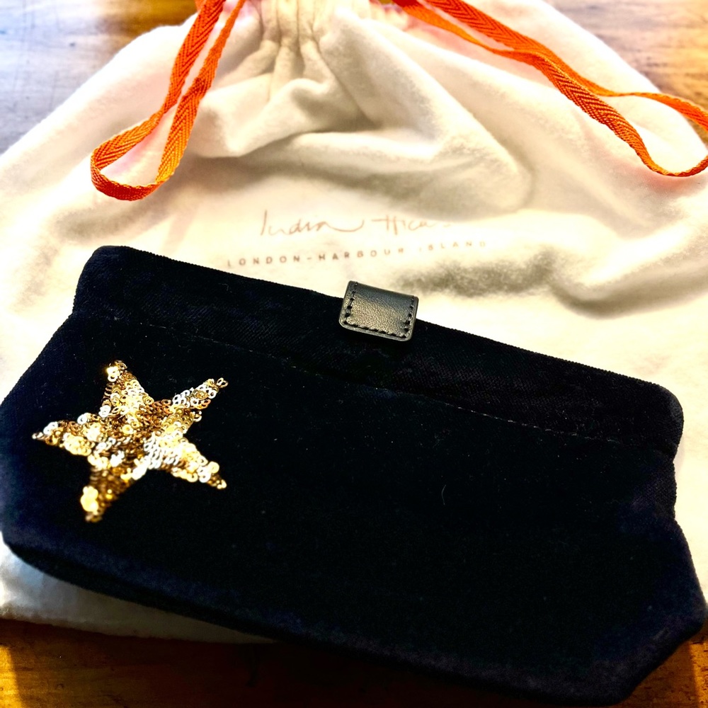 INDIA HICKS COSMETIC BAG CLUTCH Christmas 🎄 🎁
